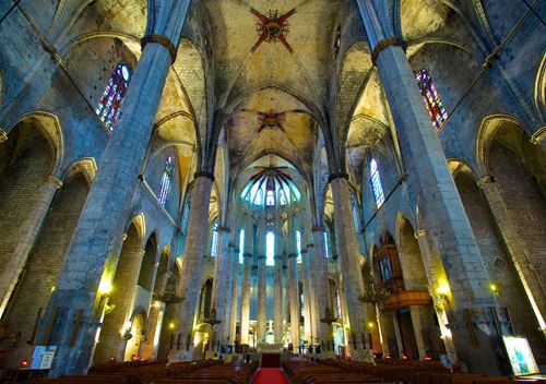 Visit Cathedral of the Sea, tour Cathedral of the Sea, guided visits Cathedral of the Sea